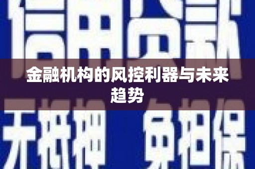 润州金融机构的风控利器与未来趋势