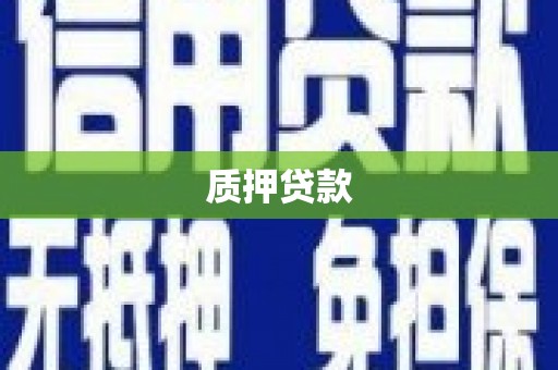 润州质押贷款