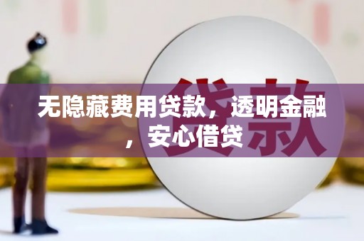 润州无隐藏费用贷款，透明金融，安心借贷