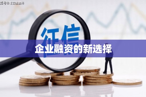 润州企业融资的新选择