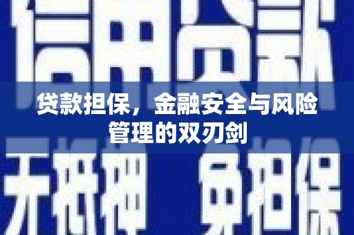 润州贷款担保，金融安全与风险管理的双刃剑
