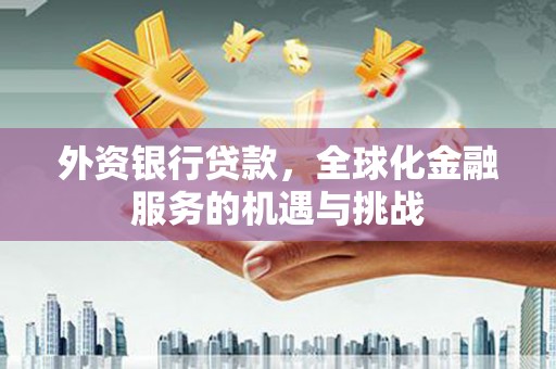 润州外资银行贷款，全球化金融服务的机遇与挑战